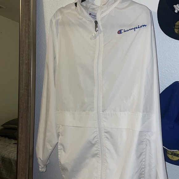Champion windbreaker (white ) size (m) - Picture 4 of 4
